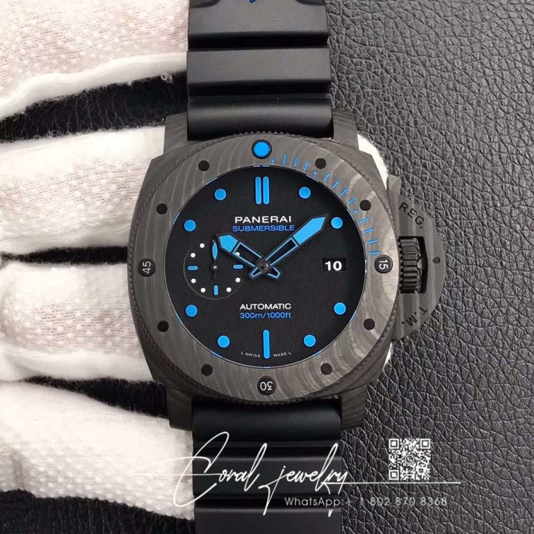 Replica Panerai Submersible Carbotech 47mm Pam01616 Vs Factory (1)