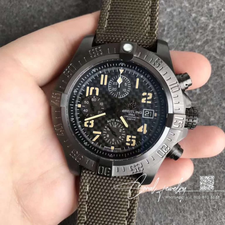 Replica Breitling Avenger Ii Usa Military Limited Edition M133715n Gf Factory Fiber Dial (1)