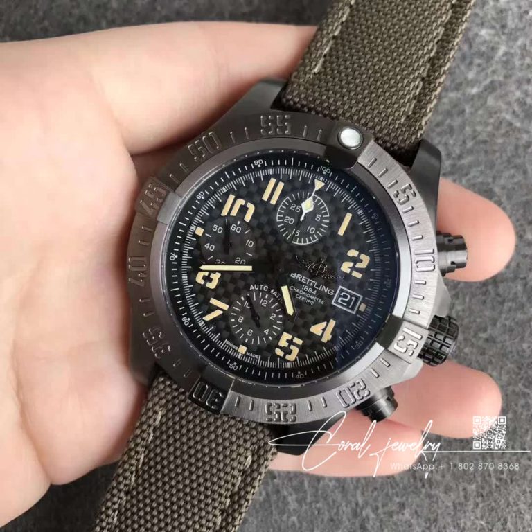 Replica Breitling Avenger Ii Usa Military Limited Edition M133715n Gf Factory Fiber Dial (2)