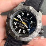 Replica Breitling Avenger Seawolf Blacksteel Code Yellow M17330b2 Gf Factory Black Dial (3)