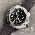 Replica Breitling Avenger Seawolf Blacksteel Code Yellow M17330b2 Gf Factory Black Dial (9)