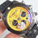 Replica Breitling Chronomat 44 Blacksteel Mb0111c3i531262sm20dsa.2 Gf Factory Yellow Dial (4)