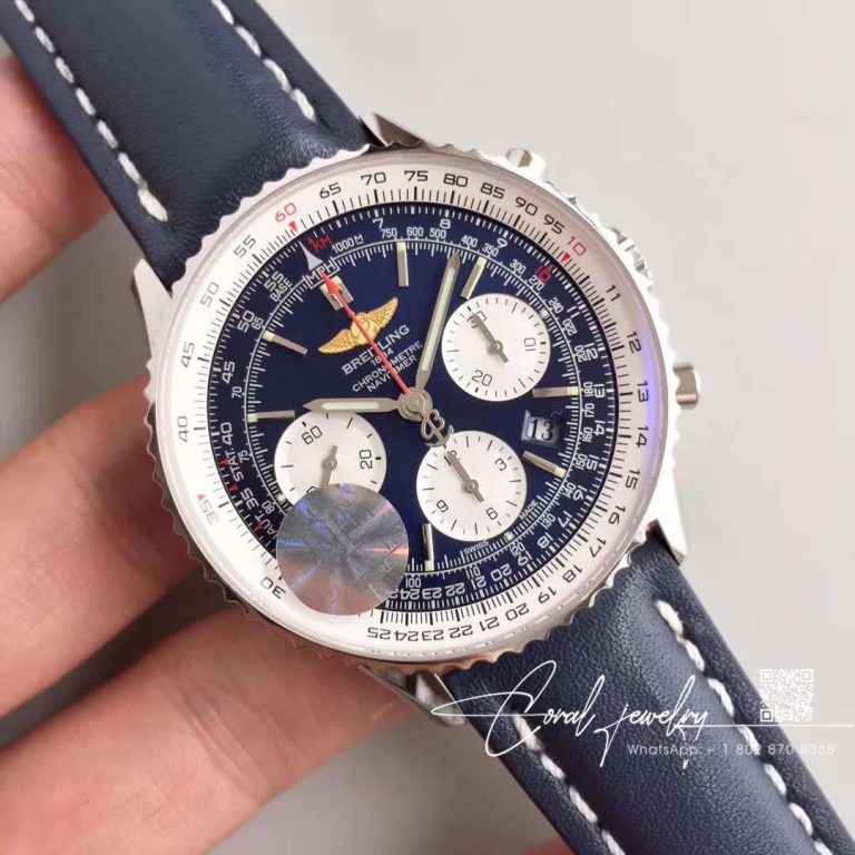 Replica Breitling Navitimer 01 Ab012012bb01437xa20ba.1 Jf Factory Blue Dial (2)