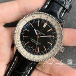 Replica Breitling Navitimer 1 A17326211b1p1 V7 Factory Black Strap (3)