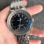 Replica Breitling Navitimer 1 A17326241b1a1 V7 Factory Black Dial (3)