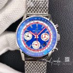 Replica Breitling Navitimer Ab01212b1c1a1 V9 Factory Blue Dial (1)