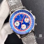 Replica Breitling Navitimer Ab01212b1c1a1 V9 Factory Blue Dial (2)