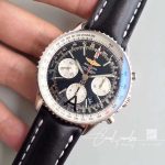 Replica Breitling Navitimer Gmt Ab044121bd24441xa20ba.1 Jf Factory Black Dial (3)