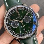 Replica Breitling Premier B01 Chronograph Ab0118a11l1x1 Gf Factory Green Strap (2)