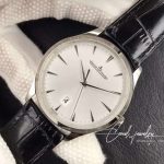 Replica Jaeger Lecoultre Master Ultra Thin Date 1288420 Zf Factory Silver Dial (3)