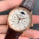 Replica Jaeger Lecoultre Master Ultra Thin Moon Perpetual Calendar 1302520 V9 Factory Rose Gold Case (3)