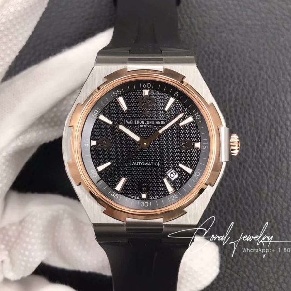 Replica Vacheron Constantin Overseas 42mm 47040 Ppf Factory Black Dial (1)