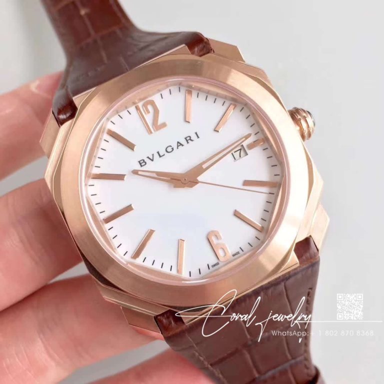 Replica Bvlgari Octo Bv Factory Rose Gold Bezel (2)