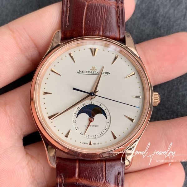 Replica Jaeger Lecoultre Master Ultra Thin Moon 1362520 Zf Factory White Dial (1)