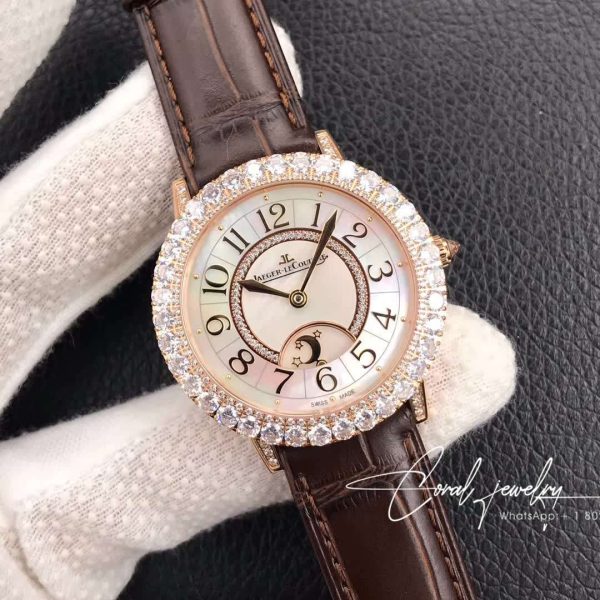 Replica Jaeger Lecoultre Rendez Vous Q3523570 Zf Factory Rose Gold Diamond (2)