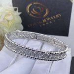 Van Cleef & Arpels Perlée Diamonds Bracelet, 3 Rows, White Gold, Diamond Vcarp5e700 (2)