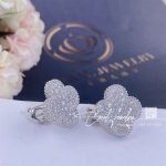 Van Cleef & Arpels Magic Alhambra Earrings White Gold, Diamond Vcarn9zr00 (2)