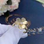 Van Cleef & Arpels Frivole Ring, 1 Flower, Small Model Yellow Gold Vcarp2ds00 (4)