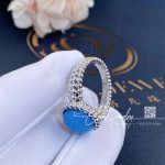 Van Cleef & Arpels Perlée Couleurs Ring White Gold, Turquoise Vcarp4dq00 (2)