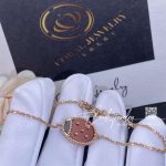 Van Cleef & Arpels Lucky Spring Bracelet, Closed Wings Ladybug Rose Gold, Carnelian, Onyx Vcarp7r000 (3)