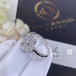 Van Cleef & Arpels Vintage Alhambra Ring White Gold, Diamond Vcaro26n00 (3)