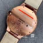 Replica Ballon Bleu De Cartier 42mm W6900551 Af Factory Brown Leather Strap (8)