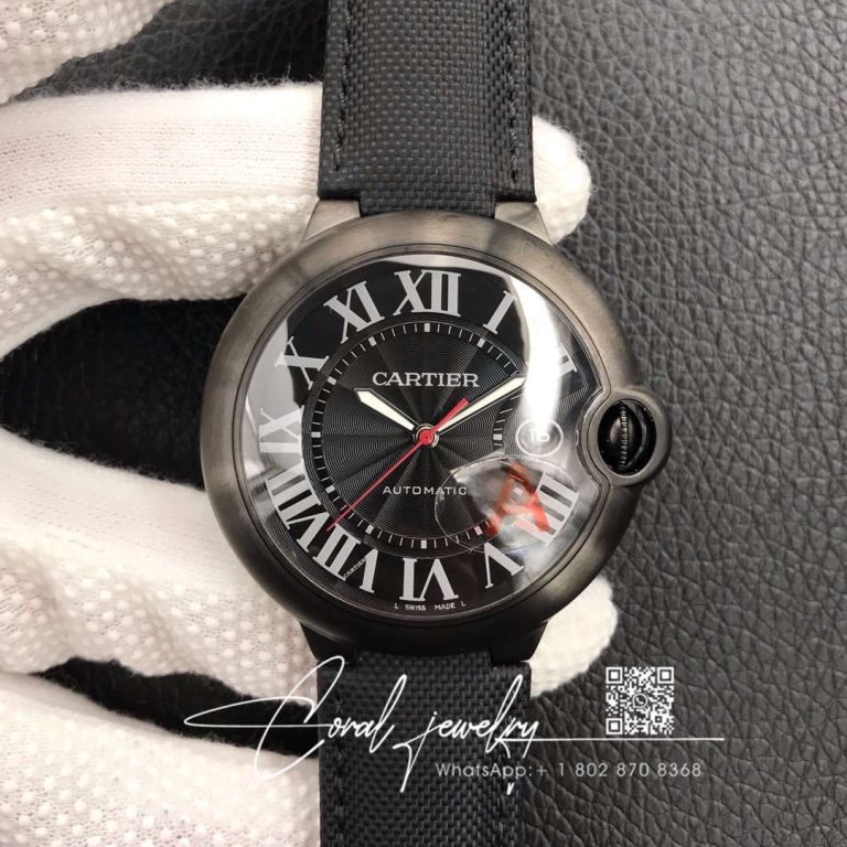 Replica Ballon Bleu De Cartier 42mm Wsbb0015 Af Factory Black Case (1)