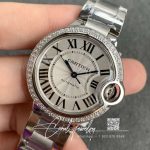 Replica Ballon Bleu De Cartier W4bb0016 33mm Af Factory White Stainless Steel Dial (3)