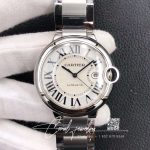 Replica Ballon Bleu De Cartier W69012z4 42mm Af Factory Silver Bezel (1)