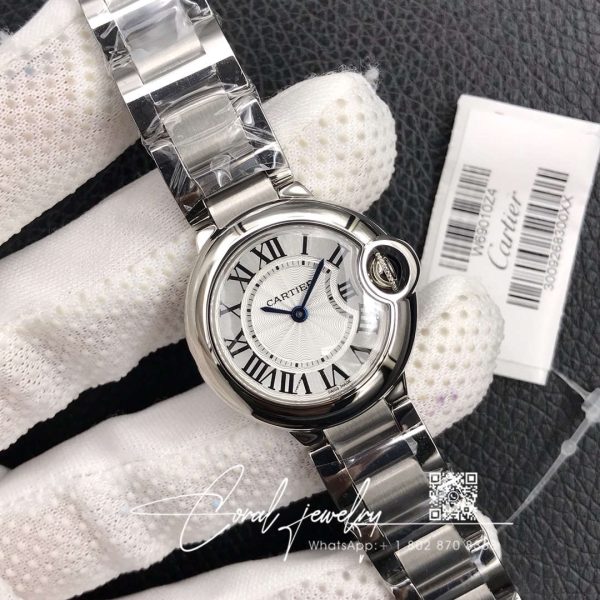 Replica Ballon Bleu De Cartier W6920084 V6 Factory Silver Dial (2)