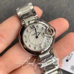 Replica Ballon Bleu De Cartier We902074 33mm Af Factory White Diamond Dial (2)