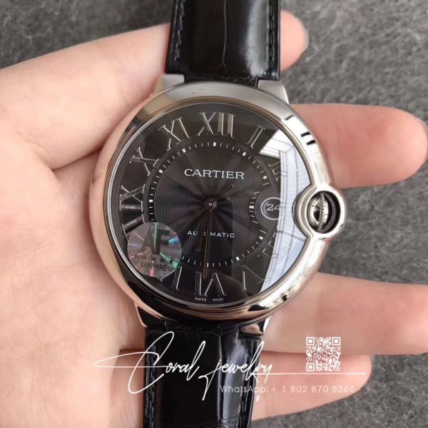 Replica Ballon Bleu De Cartier Wsbb0003 42mm Af Factory Leather Strap (1)