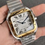 Replica Cartier De Santos W2sa0006 Bv Factory White Dial (2)