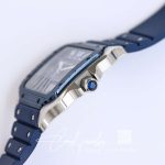 Replica Cartier Santos Gf Factory Blue Strap (7)