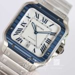 Replica Cartier Santos Gf Factory White Dial (3)