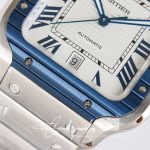 Replica Cartier Santos Gf Factory White Dial (5)