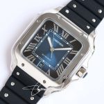 Replica Cartier Santos Wssa0030 Gf Factory V2 Stainless Steel Bezel (3)