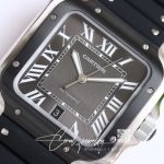 Replica Cartier Santos Wssa0037 Gf Factory V2 Black Strap (4)