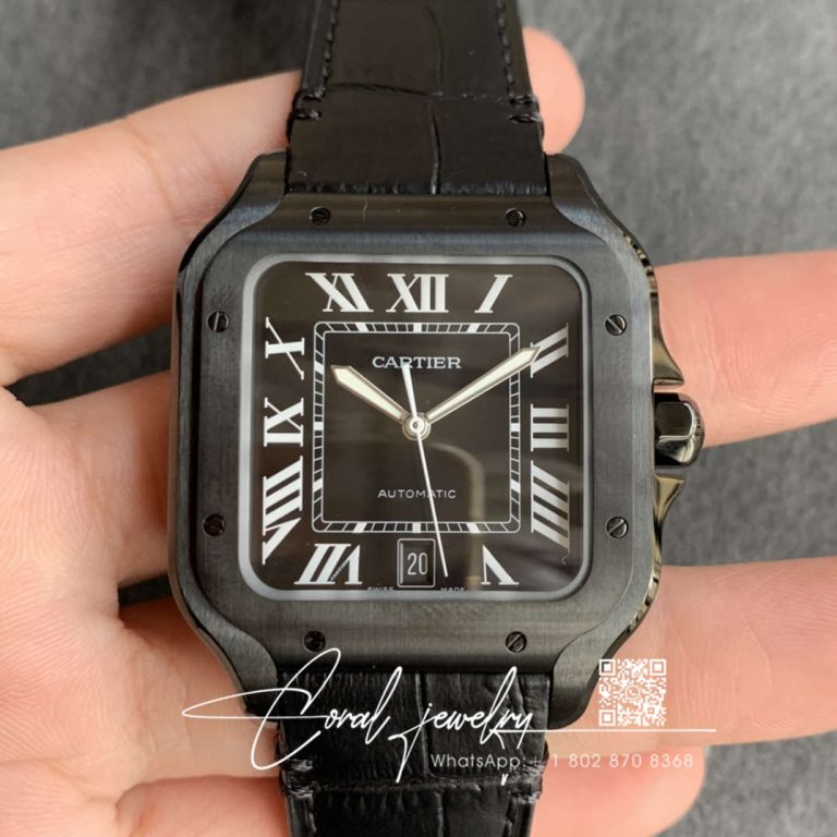 Replica Cartier Santos Wssa0039 V6 Factory Carbon Plating (1)