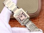 Replica Cartier Tank Francaise Ladies W51028q3 Pink Dial (2)