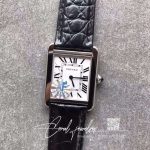 Replica Cartier Tank Quartz Wsta0030 Af Factory Stainless Steel White Dial (6)