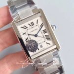 Replica Cartier Tank Solo Xl Automatic W5200028 Zf Factory White Dial (2)