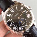 Replica Drive De Cartier Moonphase Wgnm0009 Stainless Steel Bezel (4)