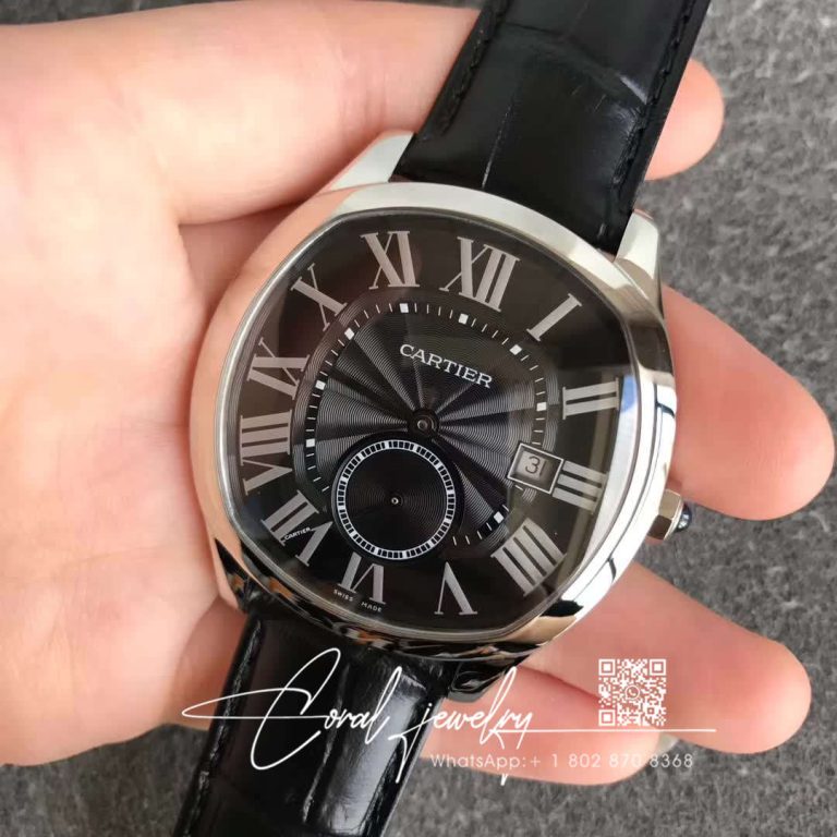 Replica Drive De Cartier Wsnm0009 V6 Factory Black Strap (2)