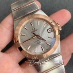 Replica Omega Constellation 123.20.38.21.02.001 Vs Factory White Dial (2)