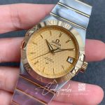 Replica Omega Constellation 123.20.38.21.08.002 Vs Factory Yellow Dial (3)