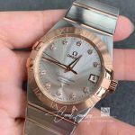 Replica Omega Constellation 123.20.38.21.52.001 Vs Factory Diamond Set Dial (3)