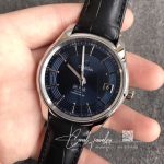 Replica Omega De Ville Hour Vision Co Axial 41mm 431.33.41.21.03.001 3s Factory Blue Dial (2)