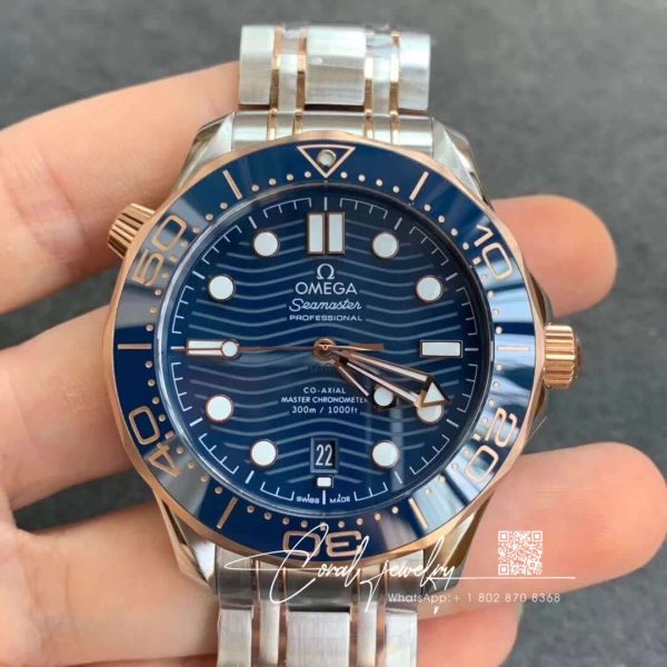 Replica Omega Seamaster 210.20.42.20.03.002 Vs Factory Stainless Steel Strap (1)