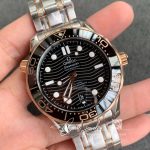 Replica Omega Seamaster Diver 300m 210.20.42.20.01.002 Vs Factory Black Dial (2)